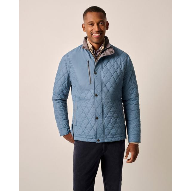 Johnnie-O - Mens Juno Quilted Snap Jacket in Raleigh NC