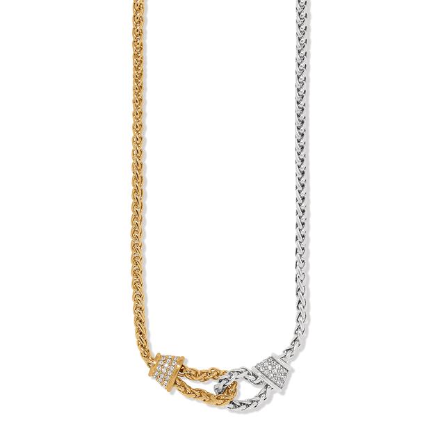 Brighton - Meridian Ventus Two Tone Short Necklace