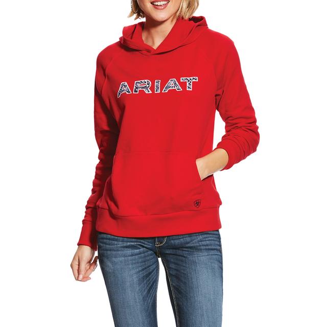 Ariat - Women's REAL Bandana Logo Hoodie in Raleigh NC