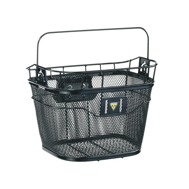 Topeak - Basket Front, with e-bike compatible Fixer 3e, Black in Sunriver OR