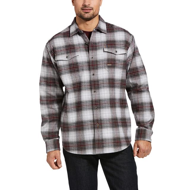 Ariat - Men's Rebar Heavyweight Flannel Shirt in Cincinnati OH