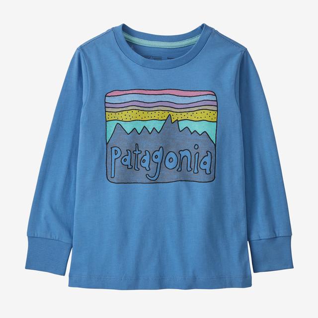 Patagonia - Baby L/S Regenerative Organic Certified Cotton Fitz Roy Skies T-Shirt in South Sioux City NE