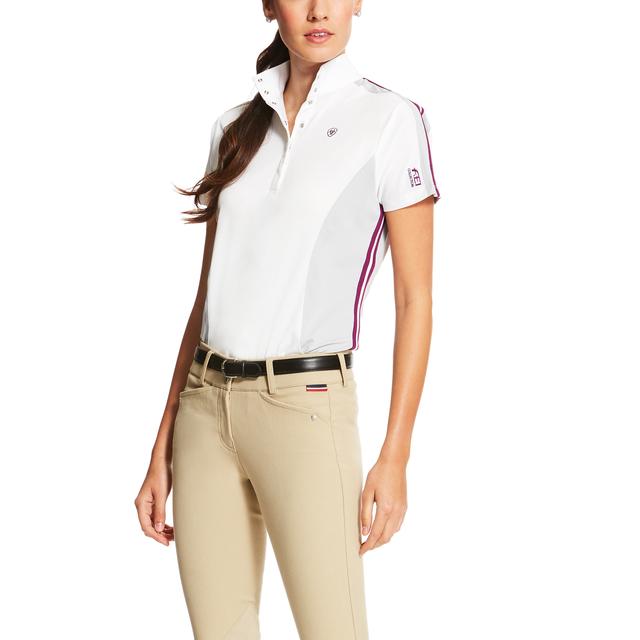 Ariat - Women's FEI Aptos Colorblock Show Shirt in Cincinnati OH