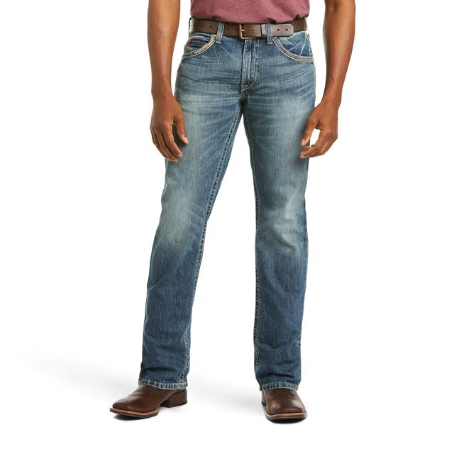 Ariat - Men's M5 Slim Gambler Stackable Straight Leg Jean