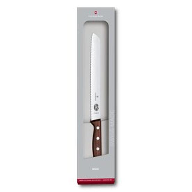 Victorinox - Wood Bread Knife Victorinox (Brown, 8 in)