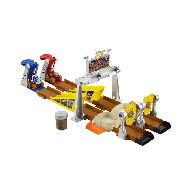 Mattel - Fisher-Price Nickelodeon Blaze And The Monster Machines Mud Pit Race Track in Indianapolis IN