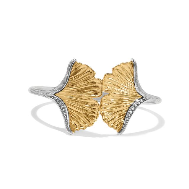 Brighton - Everbloom Ginkgo Hinge Bangle