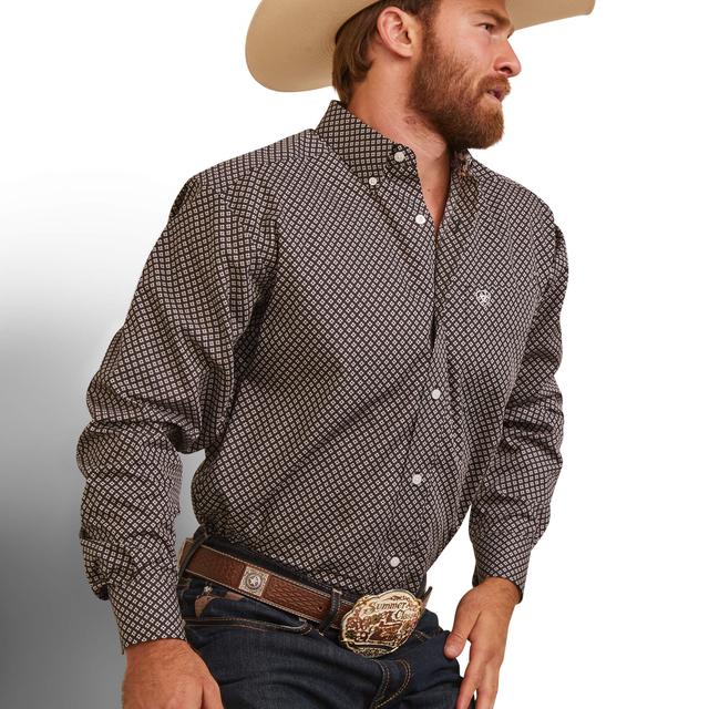 Ariat - Men's Wrinkle Free Oscar Fitted Shirt