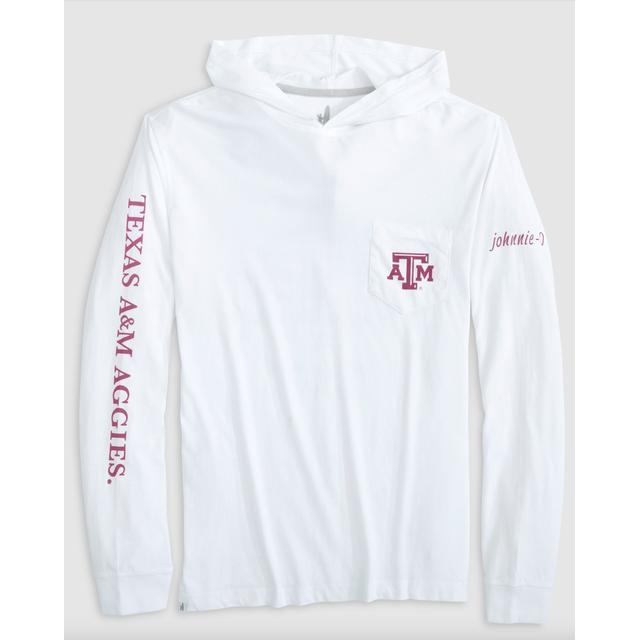 Johnnie-O - Men's Texas A&M Edison 2.0 T-Shirt Hoodie