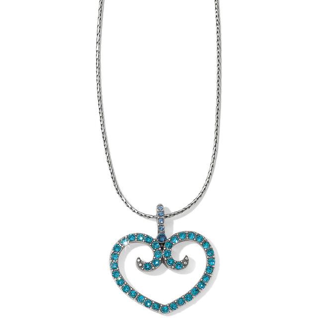 Brighton - Sea of Love Reversible Petite Heart Necklace in Everett-PA