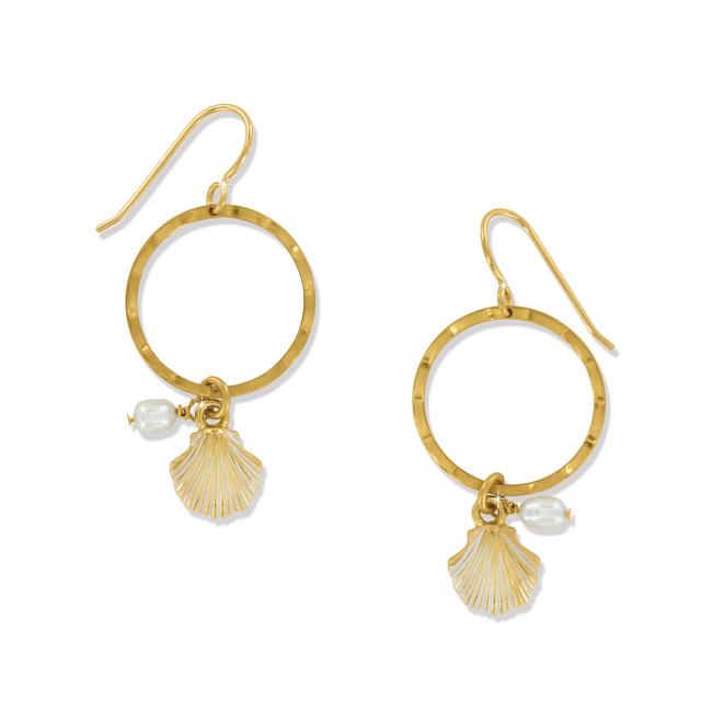 Brighton - Sunset Cove Pearl French Wire Earrings