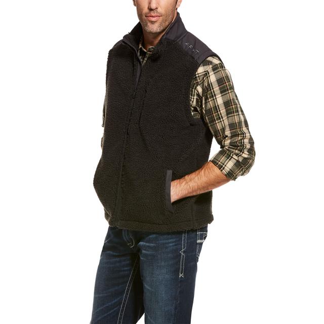 Ariat - Men's El Capitan Pile Fleece Full Zip Vest