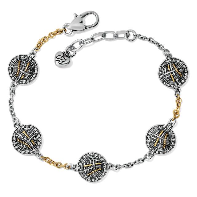 Brighton - Neptune's Rings Woven Station Bracelet in Turlock CA