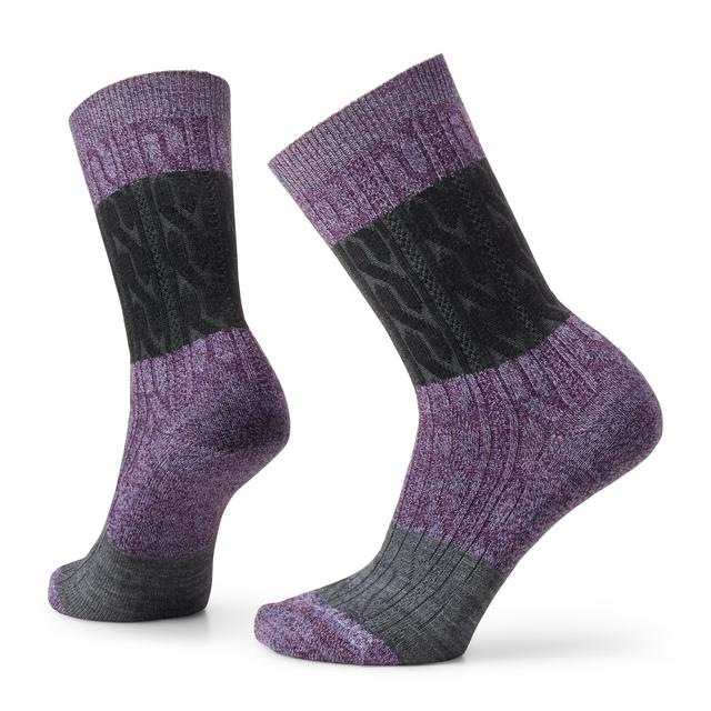 Smartwool - Everyday Color Block Cable Crew Socks