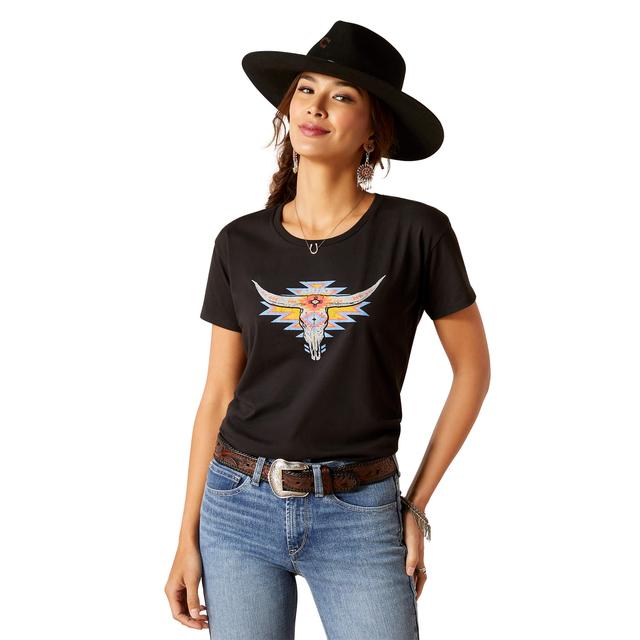 Ariat - Women's Ariat Geo Skull T-Shirt in Northridge CA