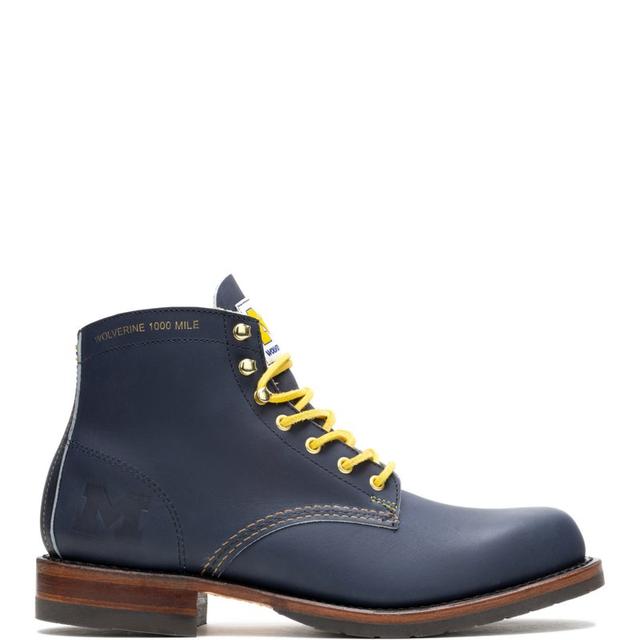 Wolverine - x University of Michigan Team #144 Commemorative 1000 Mile Boot Navy
