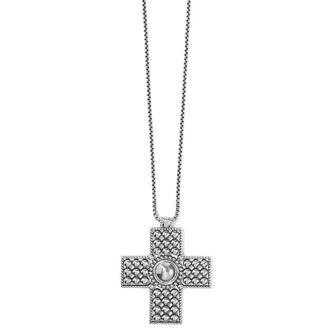 Brighton - Pretty Tough Bold Cross Necklace