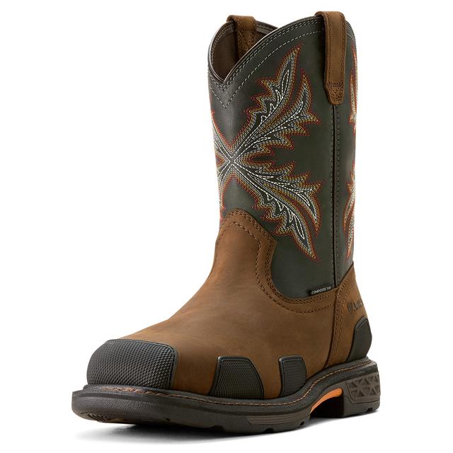 Ariat - Mens OverDrive Wide Square Toe Composite Toe Work Boot in Torrance CA