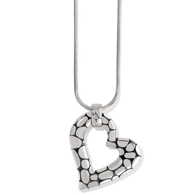 Brighton - Pebble Heart Necklace