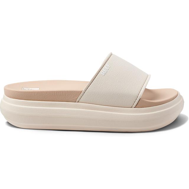 Reef - Women's Cushion Bondi Bay Slides  Khaki in Greenwood IN