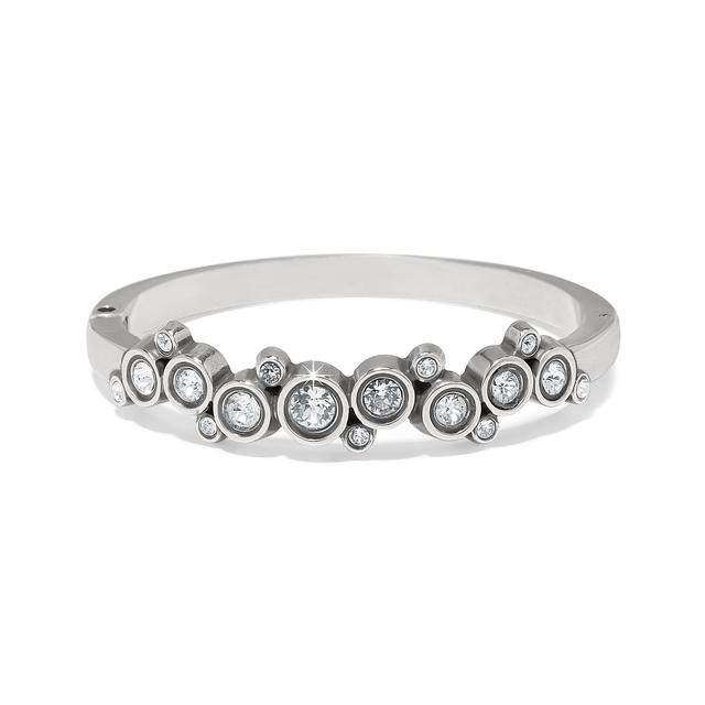 Brighton - Constella Cluster Hinged Bangle in Cisco TX