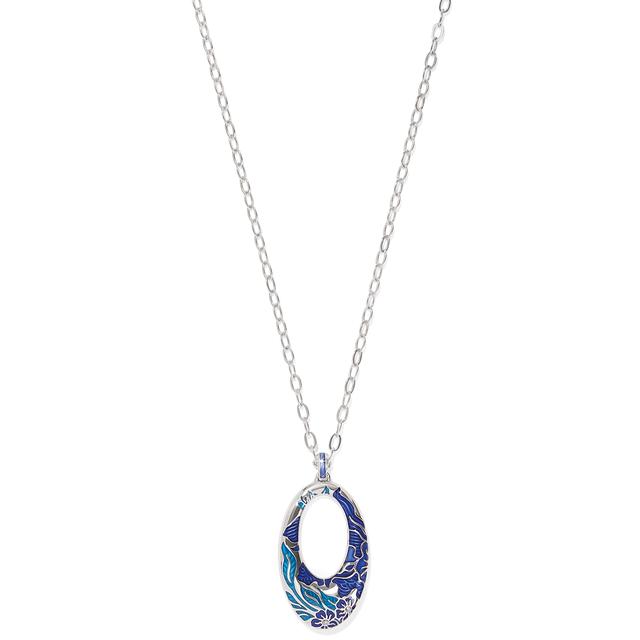 Brighton - Terra Blue Hoop Necklace