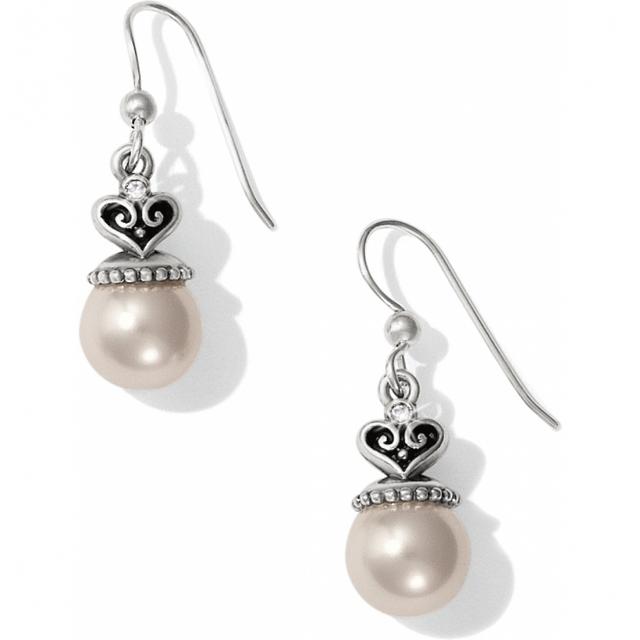 Brighton - Alcazar Pearl Drop French Wire Earrings