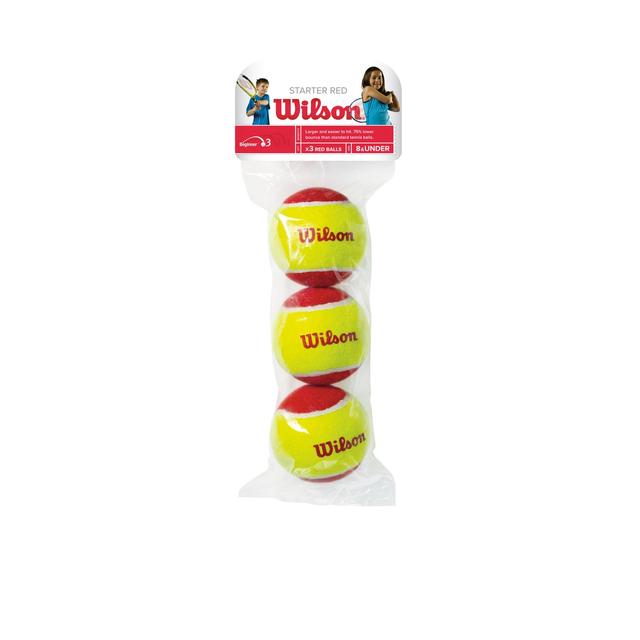 Wilson - Starter Red Ball 3 Pack