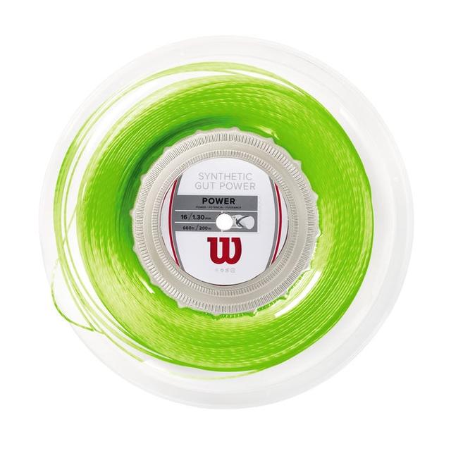 Wilson - Synthetic Gut Power 16 Tennis String - 200m Reel