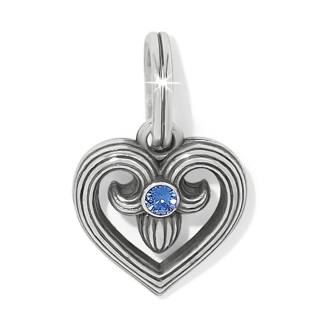 Brighton - One Heart Azure Heart Charm in Sicklerville NJ