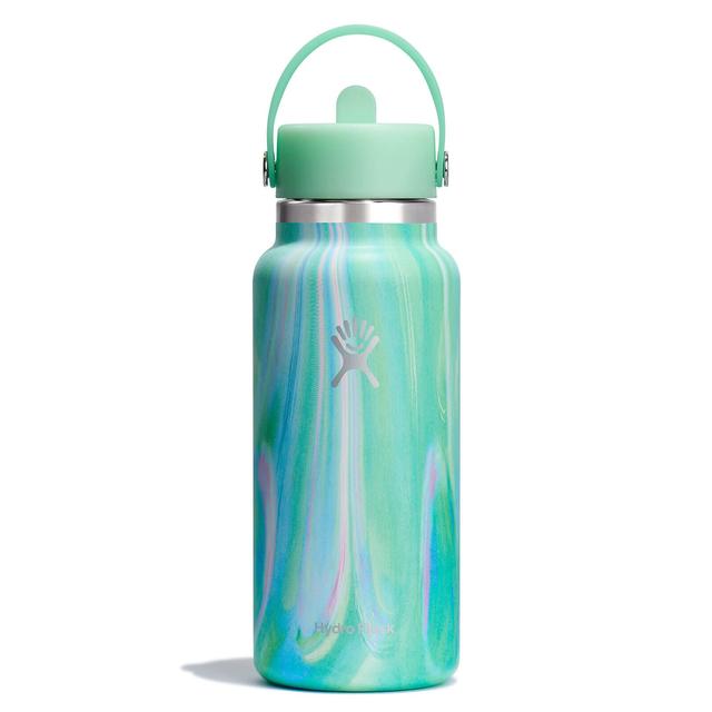 Hydro Flask - 32 oz Wide Mouth with Flex Straw Cap - Jelly Green in Loveland CO