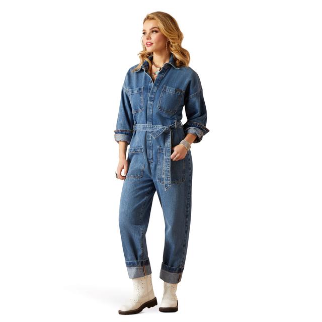 Ariat - Women's Denim Jumpsuit in Burlington NC