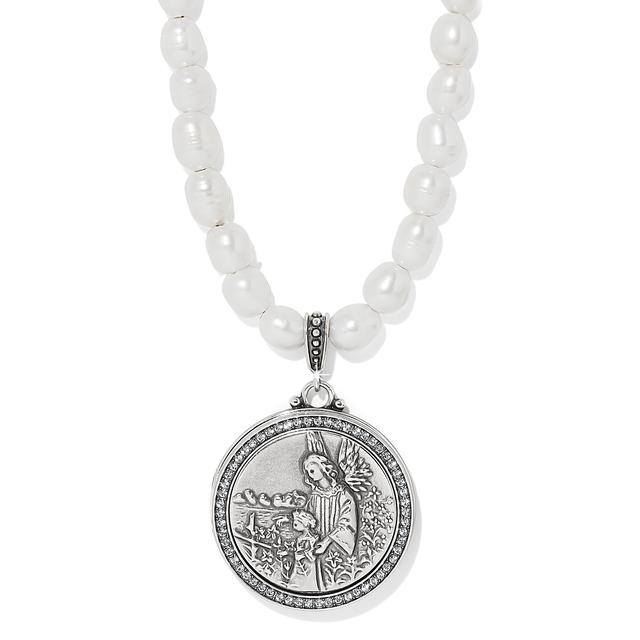 Brighton - Guardian Angel Locket Necklace