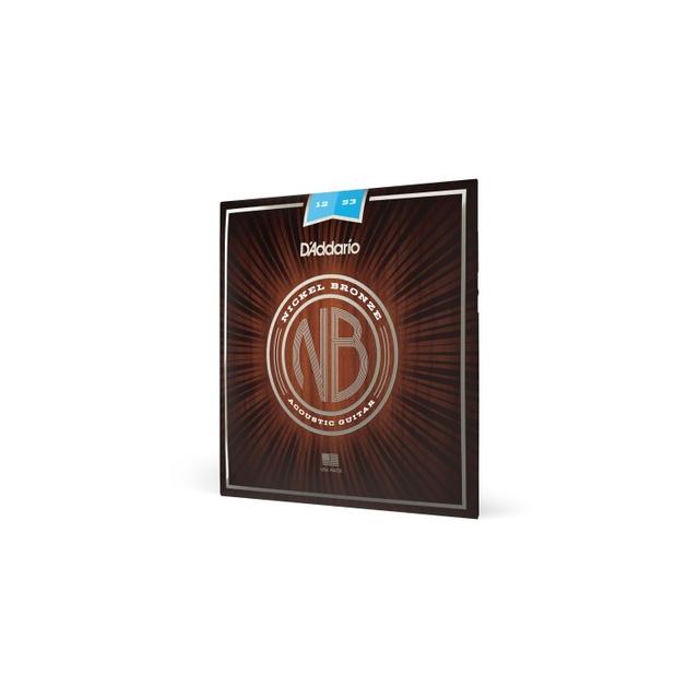 Taylor Guitars - D'Addario NB1253 Nickel Bronze Acoustic Guitar Strings, Light, 12-53