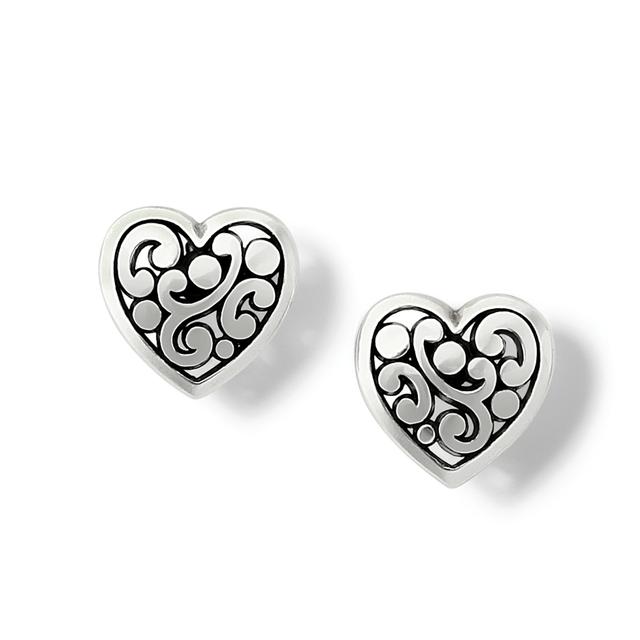 Brighton - Contempo Heart Post Earrings in Sidney OH