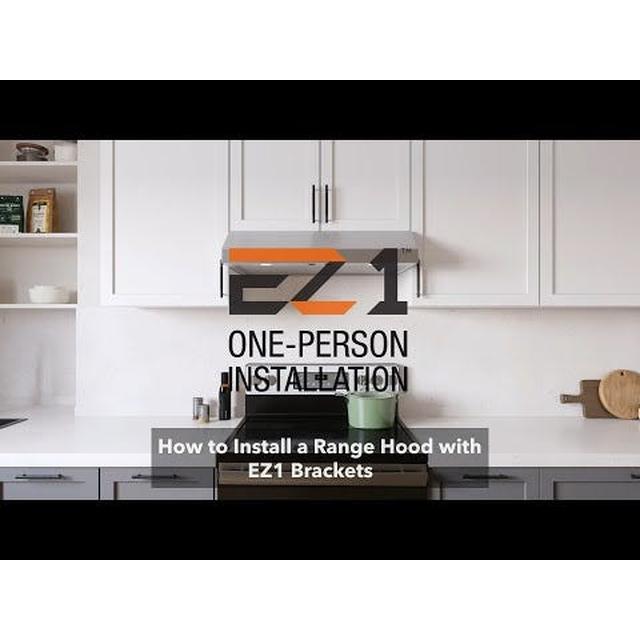 Broan-NuTone - Glacier 42-inch Under-Cabinet Range Hood, 450 Max Blower CFM, Black in Santa Isabel-PR