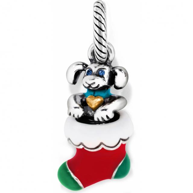 Brighton - Christmas Puppy Charm in Oblong IL