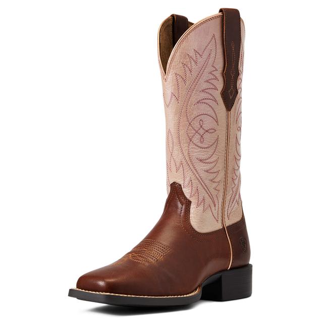 Ariat - Women's Round Up Wide Square Toe StretchFit Western Boot in Raleigh NC