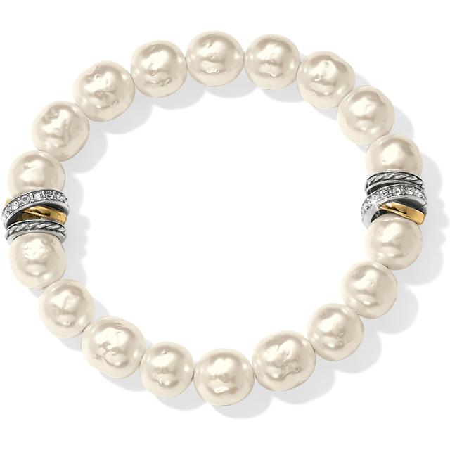 Brighton - Neptune's Rings Pearl Stretch Bracelet in Cisco-TX