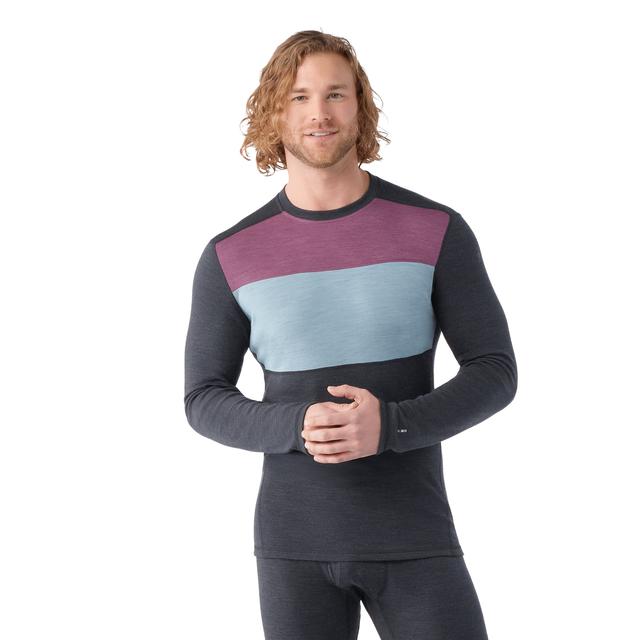 Smartwool - Men's Classic Thermal Merino Base Layer Colorblock Crew