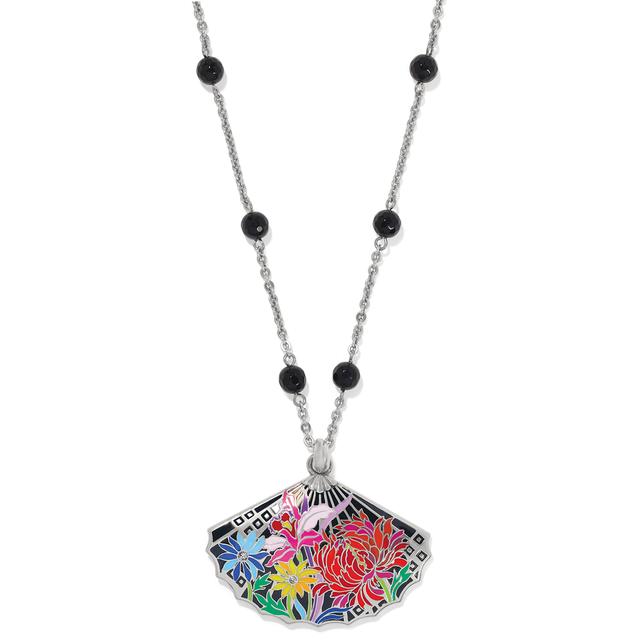 Brighton - Kyoto In Bloom Fan Necklace