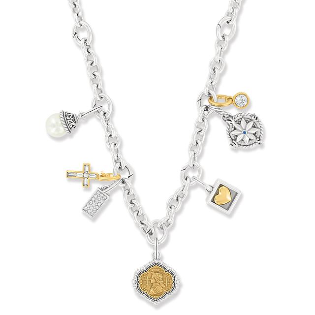 Brighton - Two Toned Amulet Charm Necklace in San Diego Texas