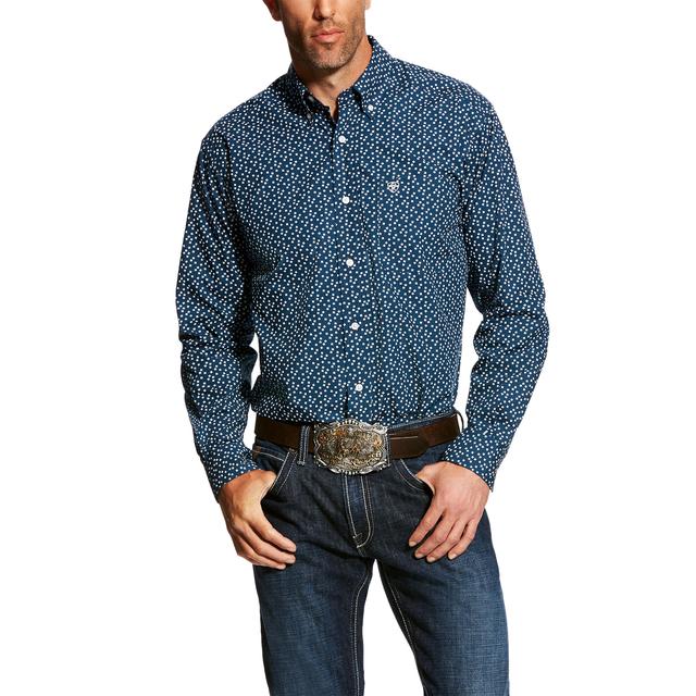 Ariat - Men's Hatchell LS Print Shirt in Chelan WA