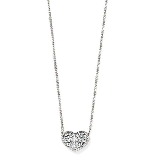 Brighton - Illumina Celeste Heart Petite Necklace in New Freedom PA