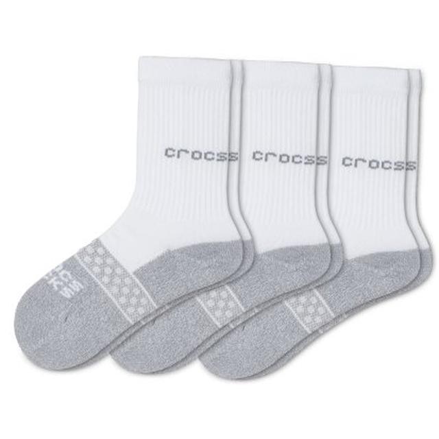 Crocs - Socks Kid Crew Solid 3-Packs in Durham NC