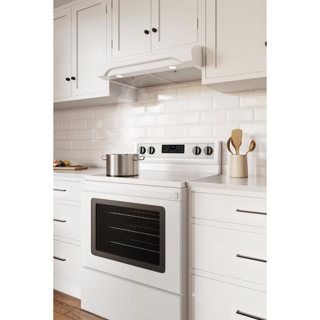 Broan-NuTone - 30-Inch Under Cabinet Range Hood, ENERGY STAR, 350 Max Blower CFM, White in Bell FL