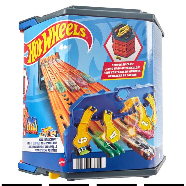 Mattel - Hot Wheels Roll Out Raceway Track Set