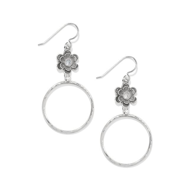 Brighton - Metal Petal Hoop French Wire Earrings in san-diego-texas