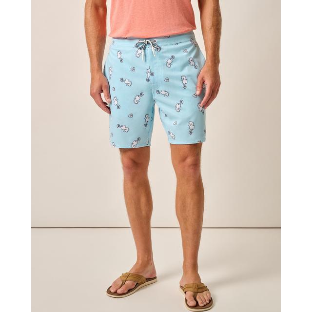 Johnnie-O - Mens The Half Elastic 7" Surf Shorts in Seminole OK