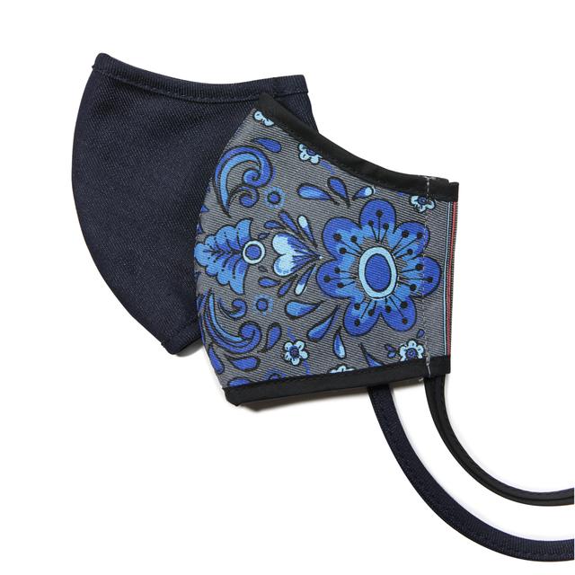 Brighton - Blue Floral Face Mask (2 pack) in Pasadena CA